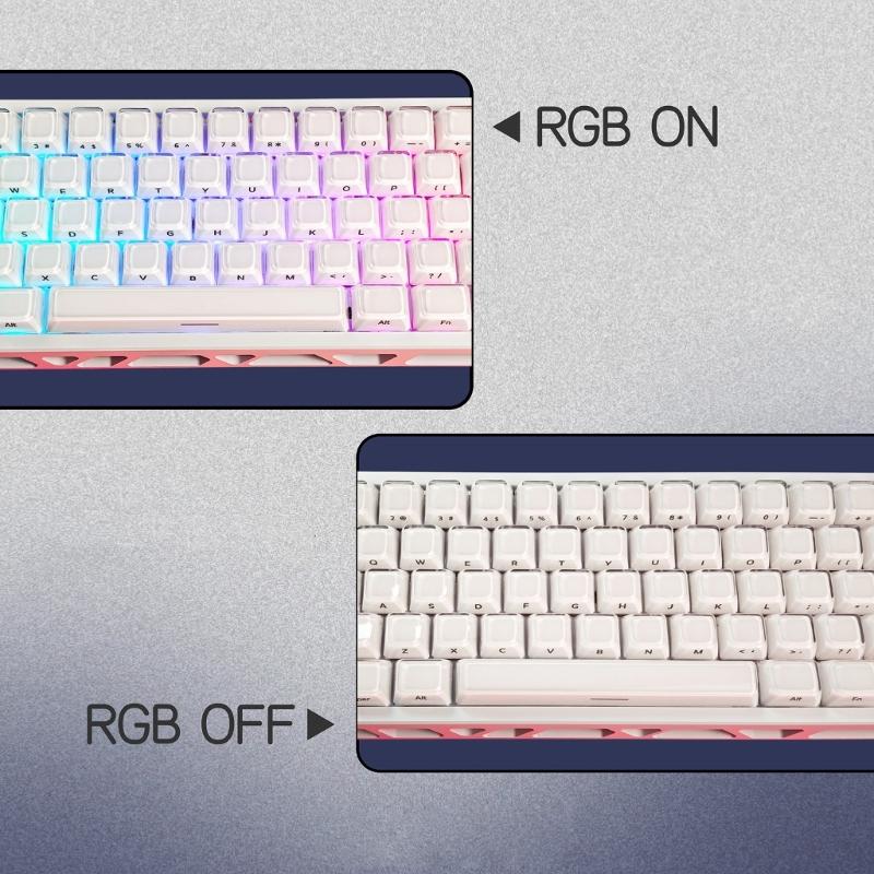 Desk Setup Keyboard - Zestaw mechanicznych klawiszy Y1UB ze 132