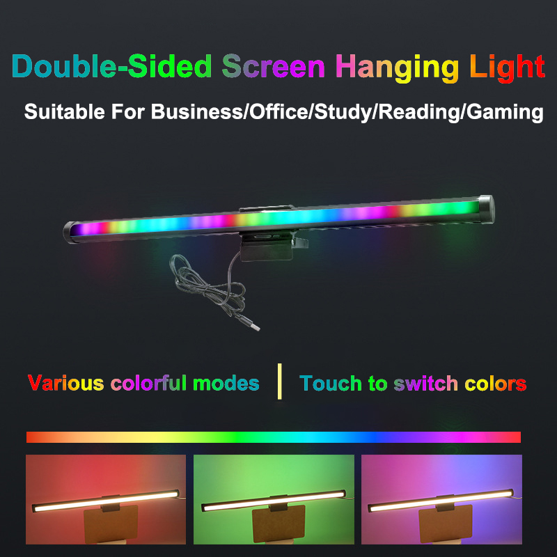 Desk Setup Gaming And Work - Lampa LED do monitora do pracy