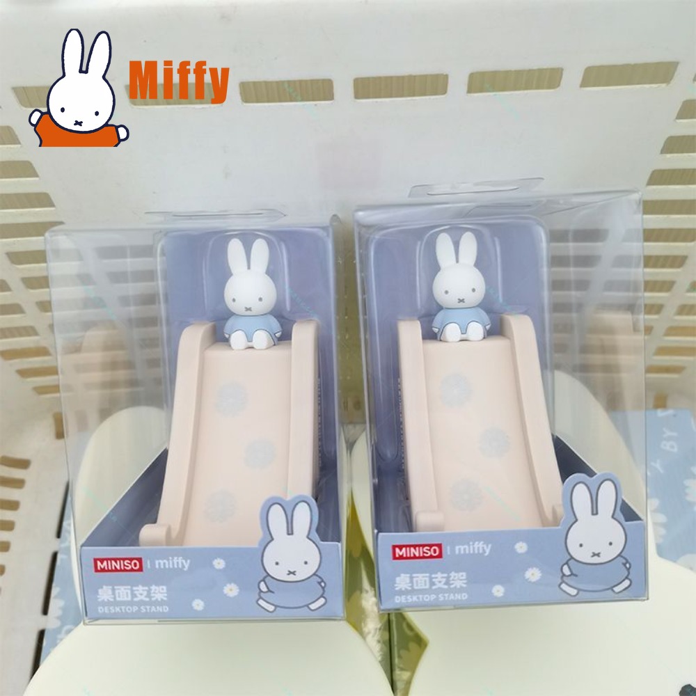 Desk Setup Cute - Uroczy stojak na telefon Miffy, słodki