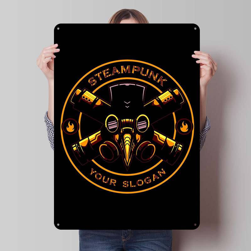 Desk Setup Poster - Plakaty z blachy z motywem vape,