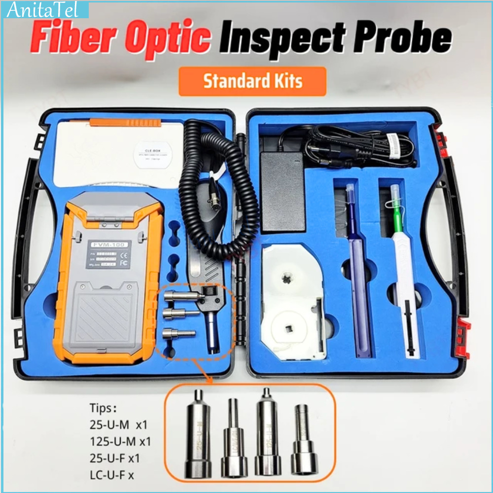 Monitor Cleaning Kit - Mikroskop inspekcyjny światłowodowy FVM Sonda obsługująca