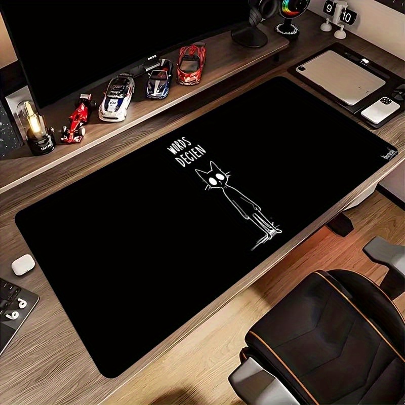 Desk Setup Gaming And Work - Zabawna Podkładka Pod Mysz z Motywem