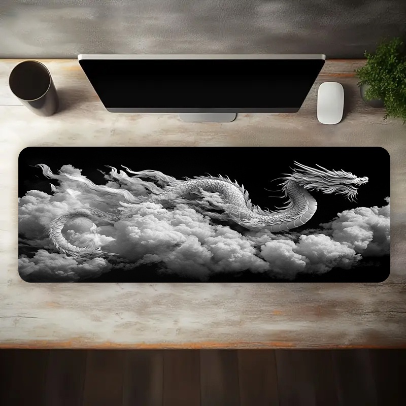 Czarno-biała podkładka pod mys – Desk Setup For Office recenzja i cena