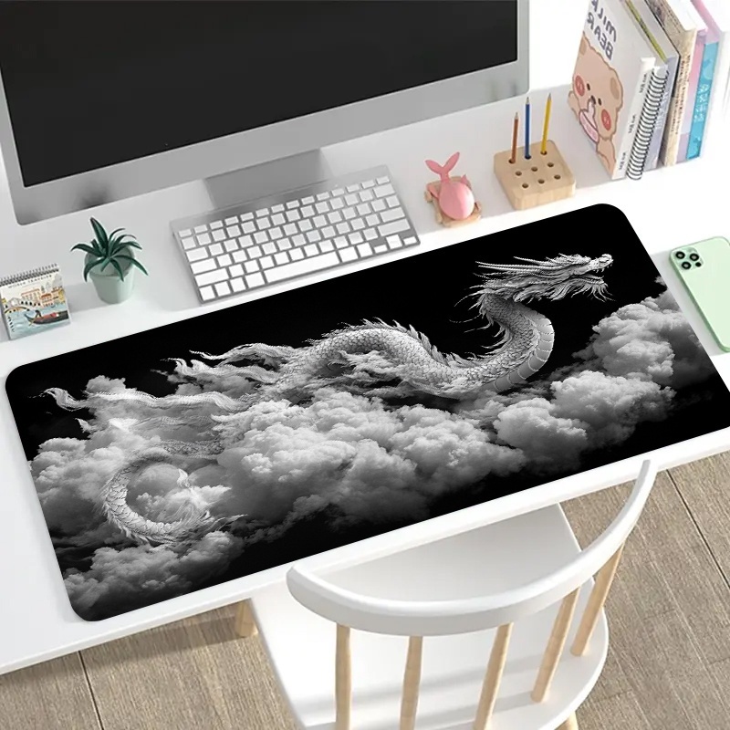 Czarno-biała podkładka pod mys – Desk Setup For Office recenzja i cena