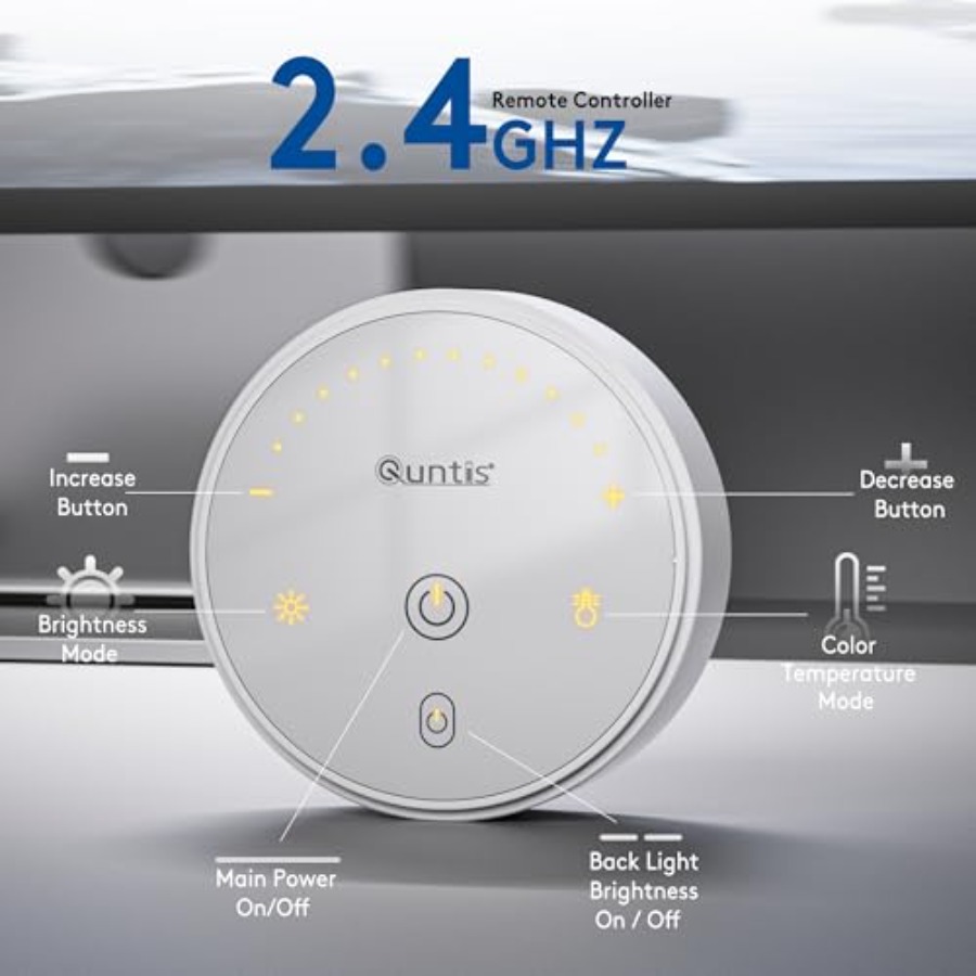Listwa świetlna z pilotem, chr – Desk Setup For Office recenzja i cena