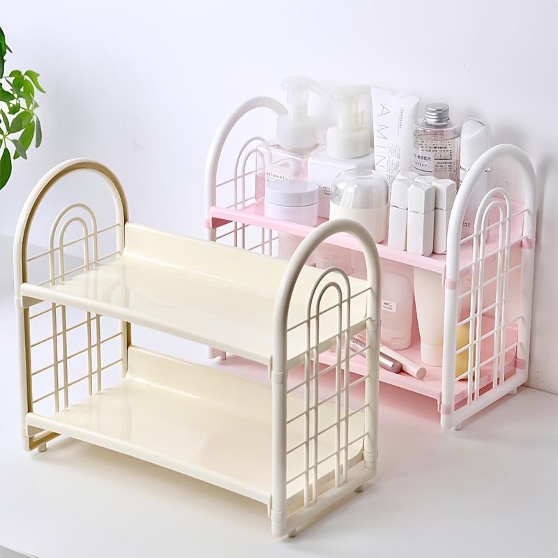 1 szt. Dwupoziomowy, wielofunk – Desk Setup Shelves recenzja i cena