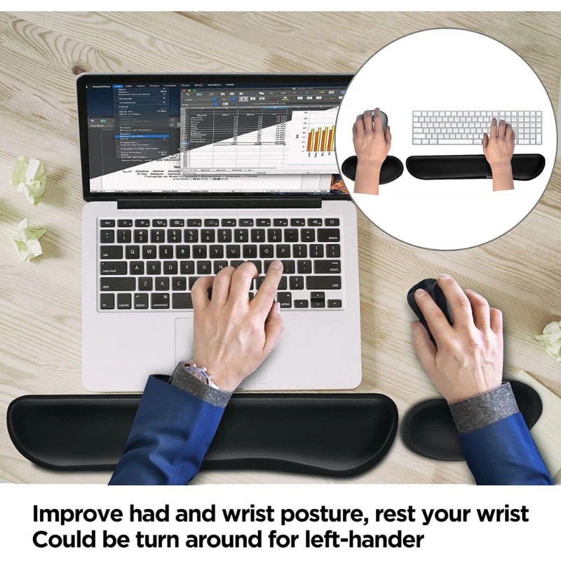 Ergonomiczna podkładka pod nad – Desk Setup Keyboard recenzja i cena