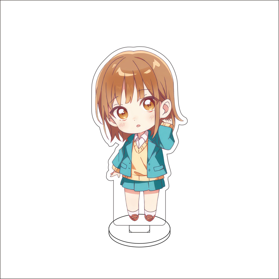 10CM Anime Blue Box Figurka St – Desk Setup Cute recenzja i cena