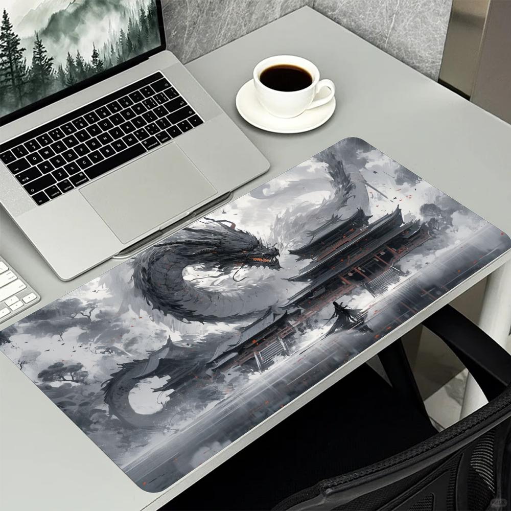 Oriental Ink Dragon Mountain A – Desk Setup Gaming And Work recenzja i cena