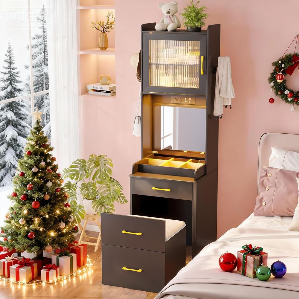Toaletka LED z czujnikiem ruch – Desk Vanity Setup recenzja i cena