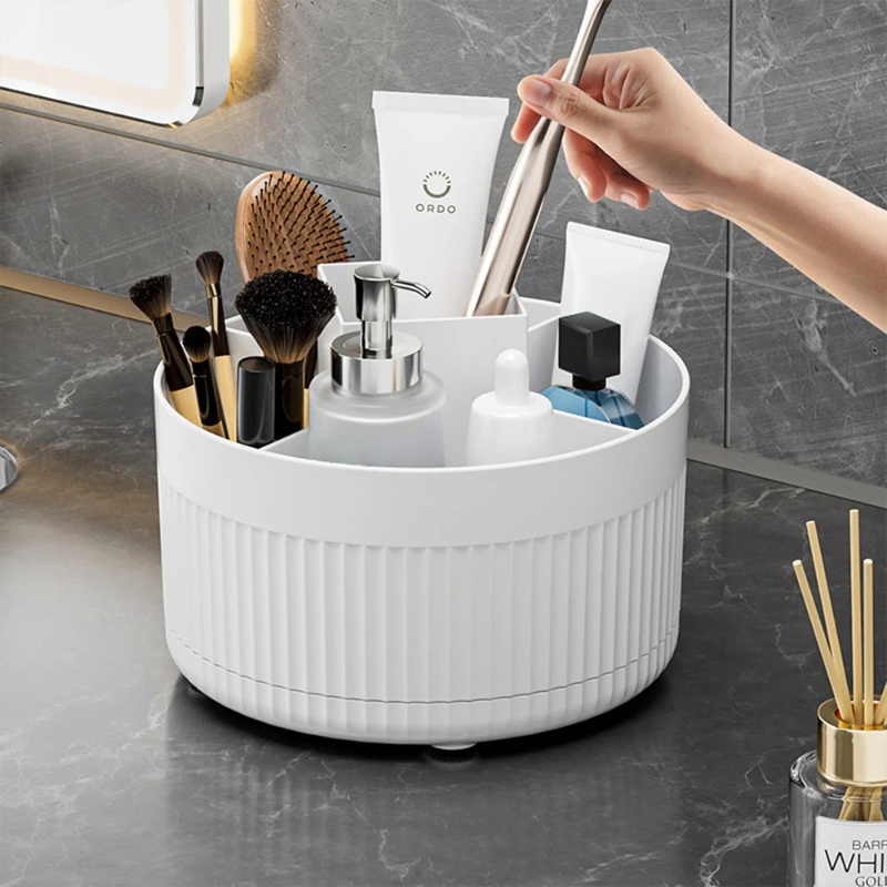 360 °   Obrotowy organizer na  – Desk Setup Shelves recenzja i cena