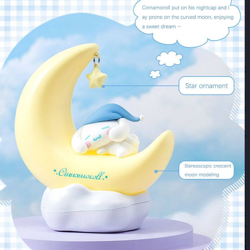 Lampka nocna LED Cinnamoroll M – Desk Setup Shelves recenzja i cena