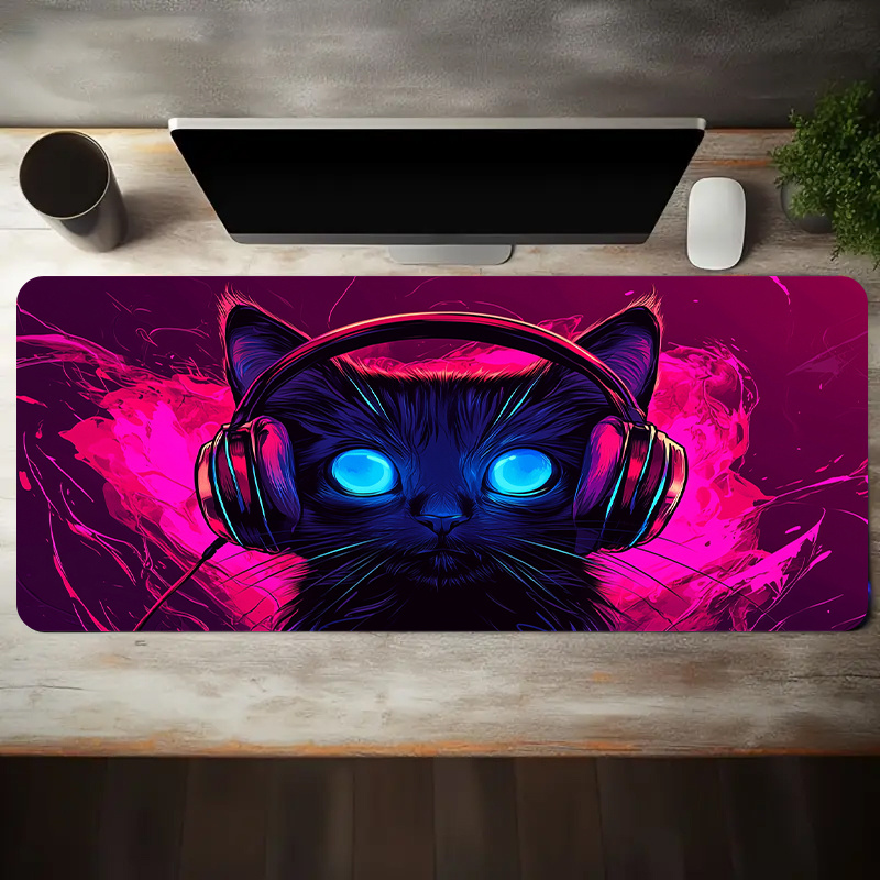 Podkładka pod mysz z neonowym  – Desk Setup For Office recenzja i cena