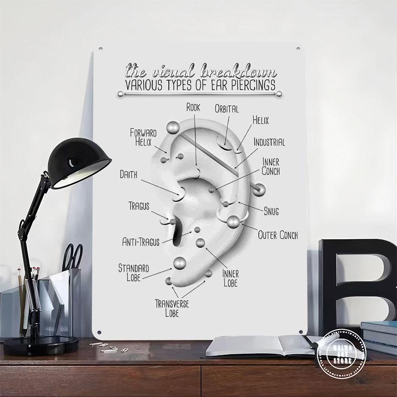Wykres do przekłuwania uszu Me – Desk Setup Poster recenzja i cena