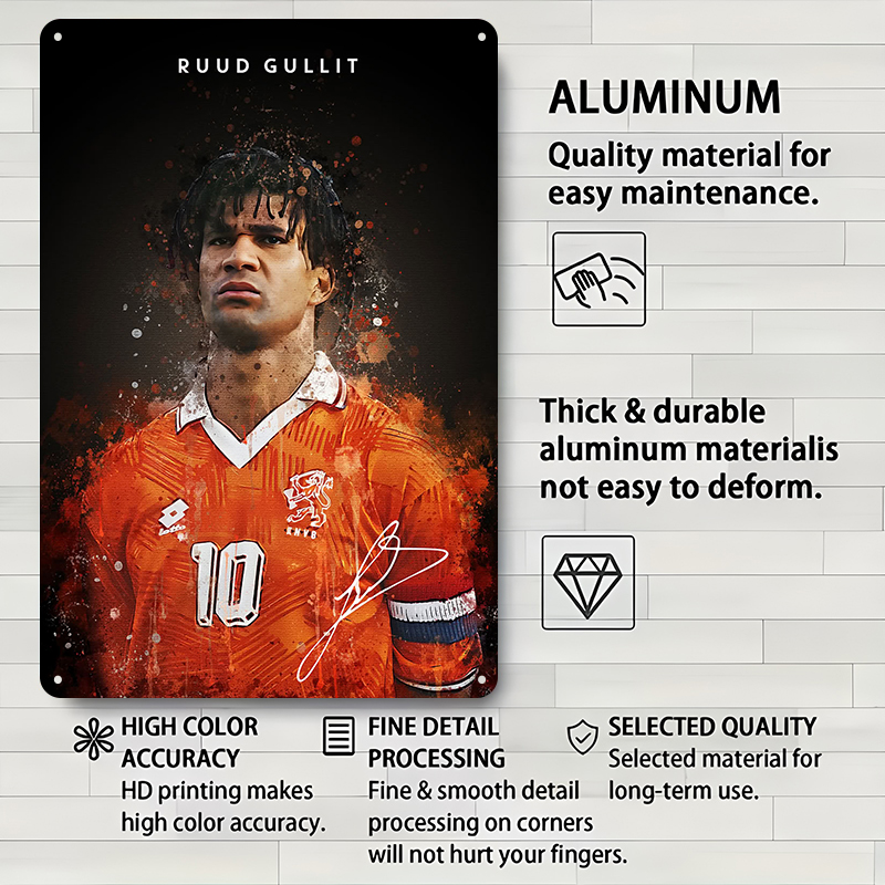 Ruud Gullit Piłkarz Plakaty Me – Desk Setup Poster recenzja i cena