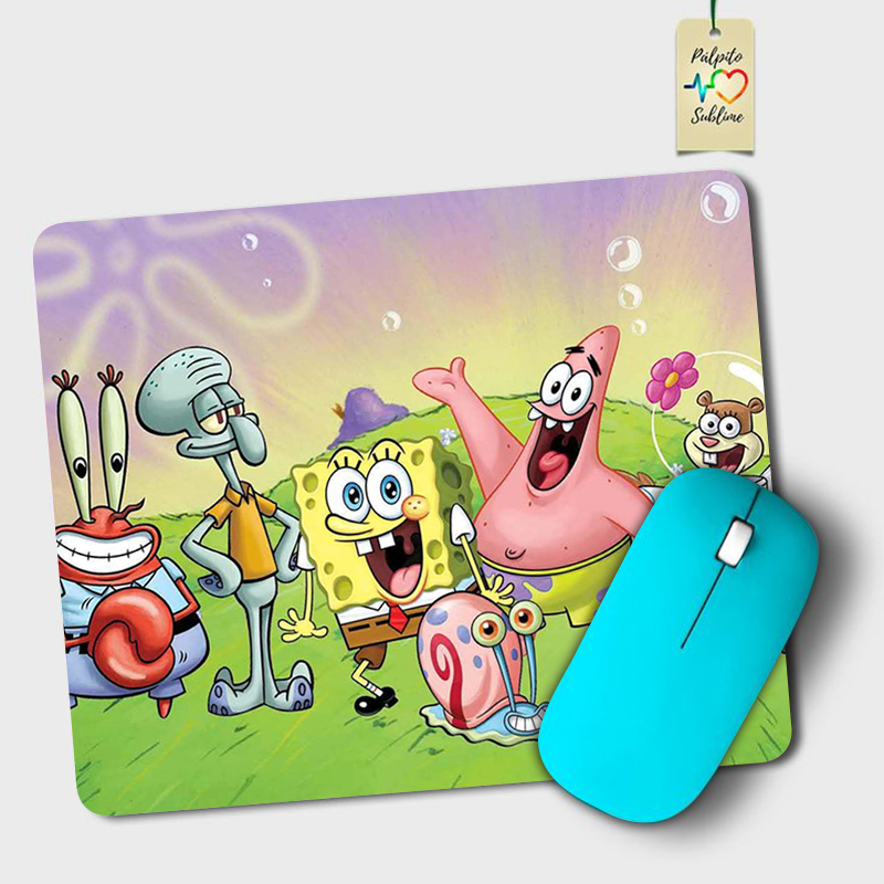 Podkładka pod mysz SpongeBob S – Desk Setup Cute recenzja i cena