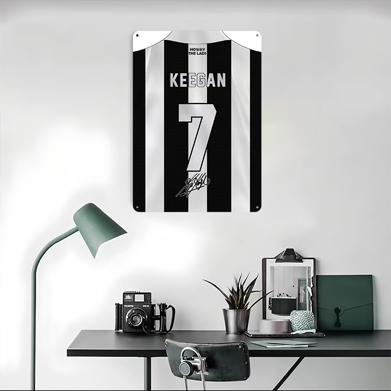 Plakat z metalu blaszanego Kev – Desk Setup Poster recenzja i cena