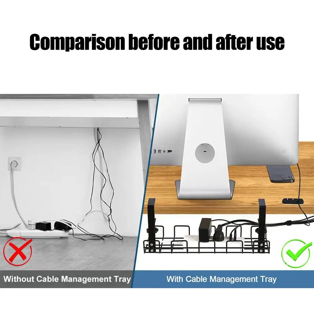 Skrzynka do zarządzania kablam – Desk Setup Shelves recenzja i cena
