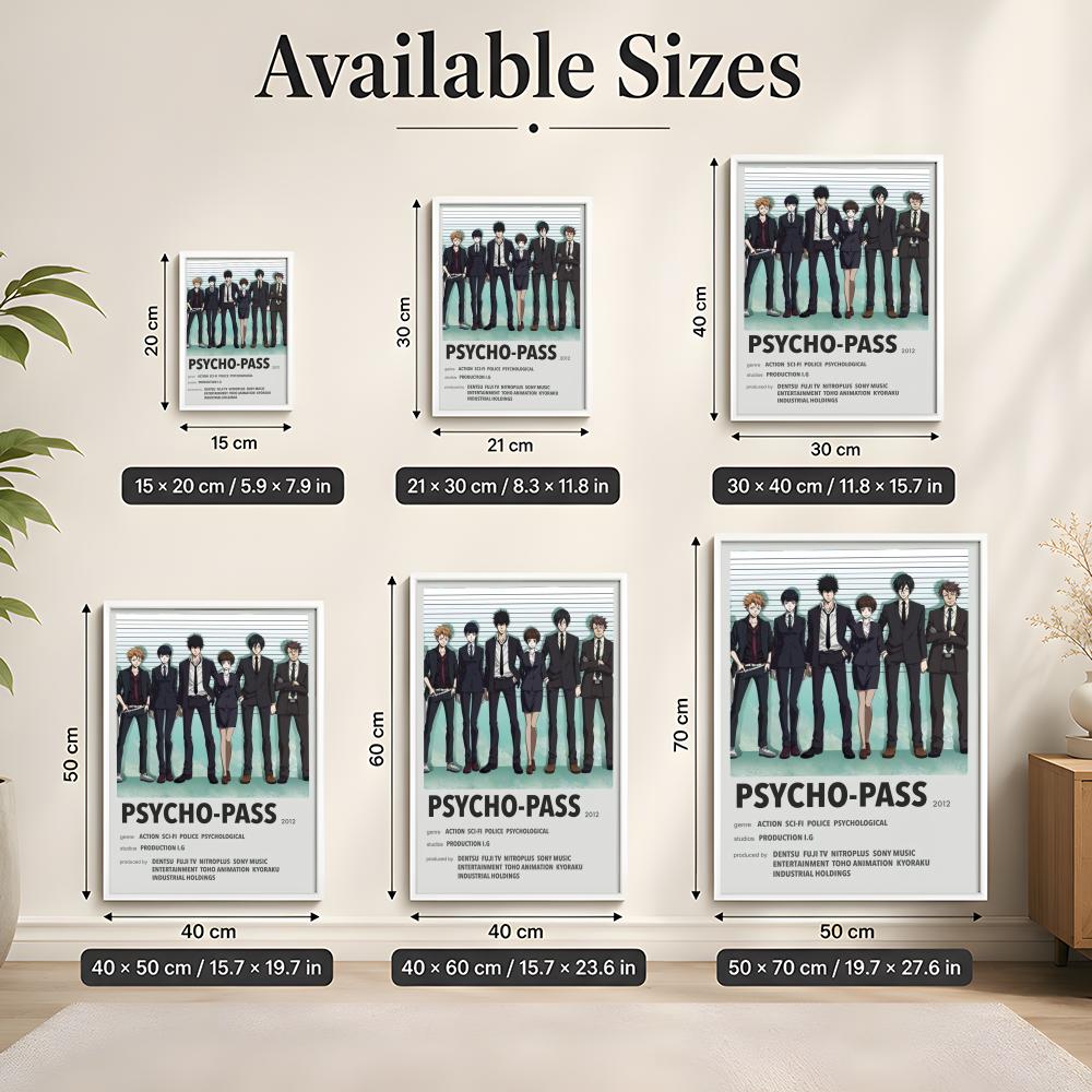 Animacja P-Psycho-Pass Akcesor – Desk Setup Poster recenzja i cena