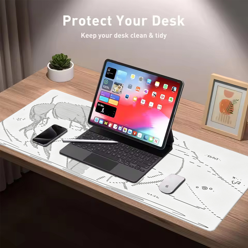 1 szt. Skórzana podkładka pod  – Desk Setup Cute recenzja i cena