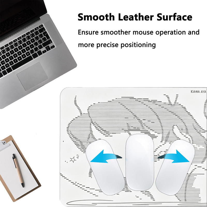 1 szt. Skórzana podkładka pod  – Desk Setup Cute recenzja i cena